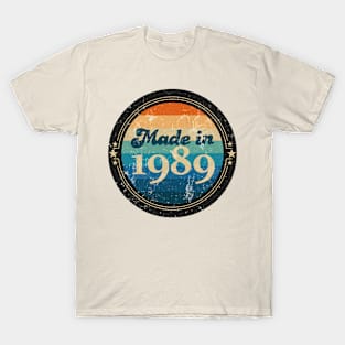 Retro Vintage Made In 1989 T-Shirt